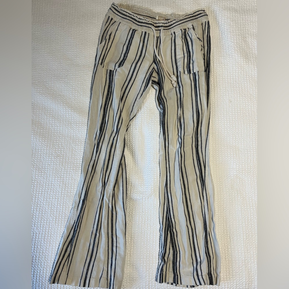 Roxy Striped Beachy Pants